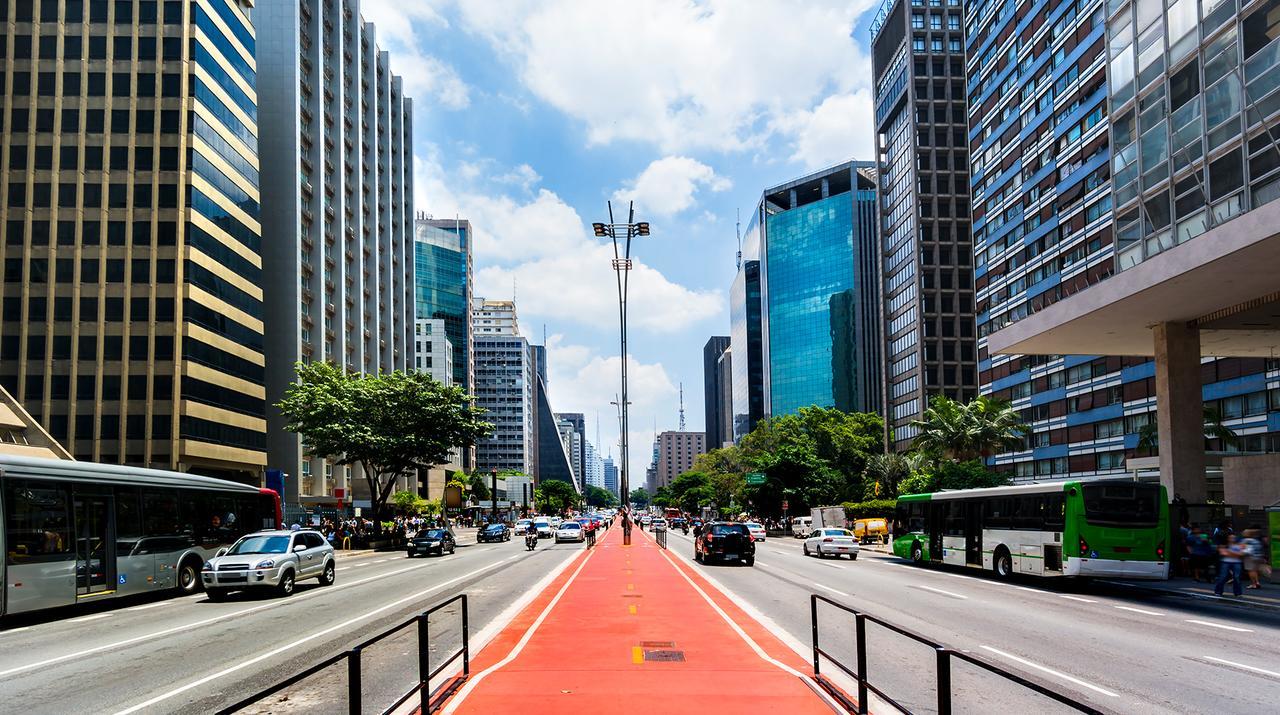 Flat 2 Quartos, Novo, Na Avenida Paulista San Paolo Esterno foto